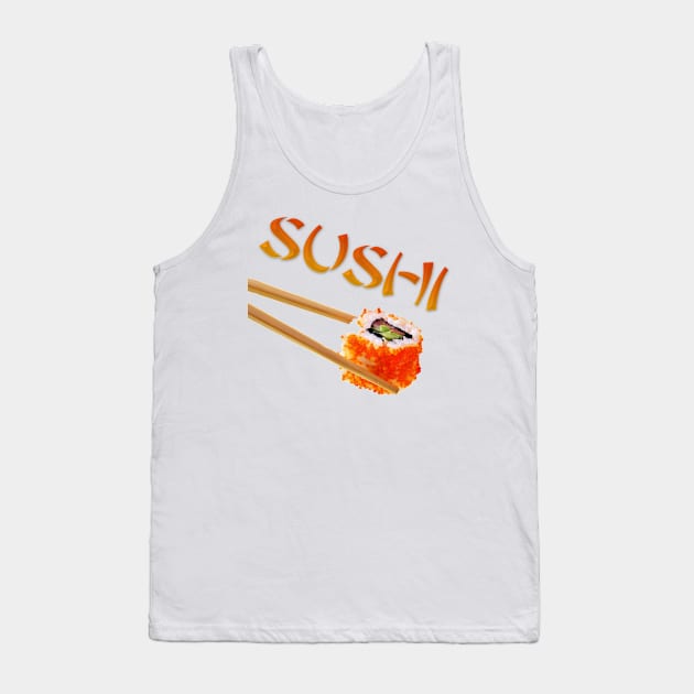 Sushi Tank Top by NotUrOrdinaryDesign